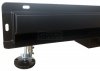 AQUALine - Odpływ liniowy ścienny czarny/black 2w1 pod płytkę Rozmiar 80cm S04BK800